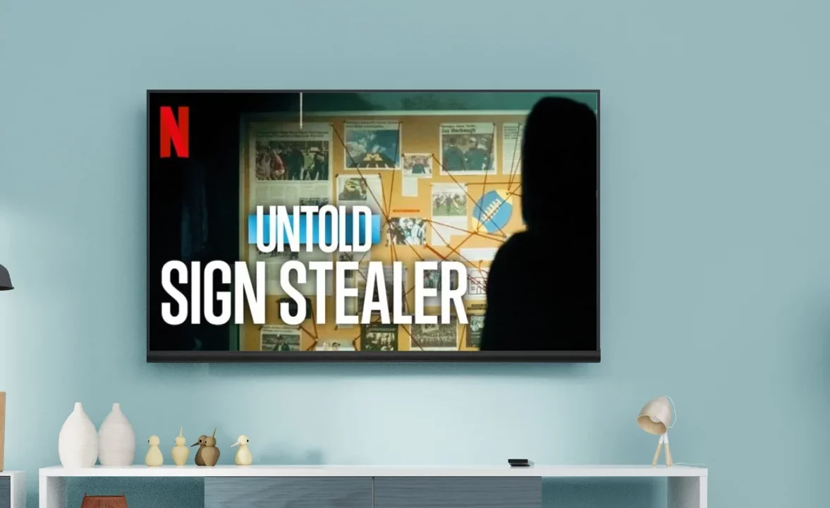 Documentary Banner - Where to Watch Untold: Sign Stealer - The Connor Stalions Documentary?